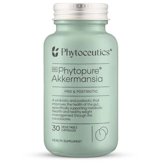 Phytoceutics Phytopure Akkermansia Pro & Postbiotic Capsules