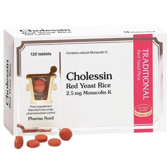 Pharmanord Pharma Nord Cholessin Read Yeast Rice Tablets