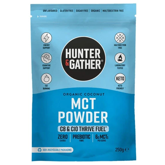 Hunter and Gather Organic Coconut MCT Powder
