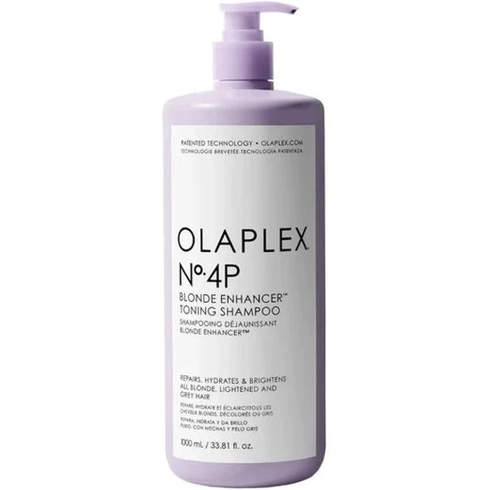 Olaplex No 4p Blonde Enhancer Toning Shampoo
