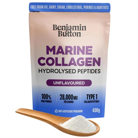 Benjamin Button Marine Collagen Peptides Powder