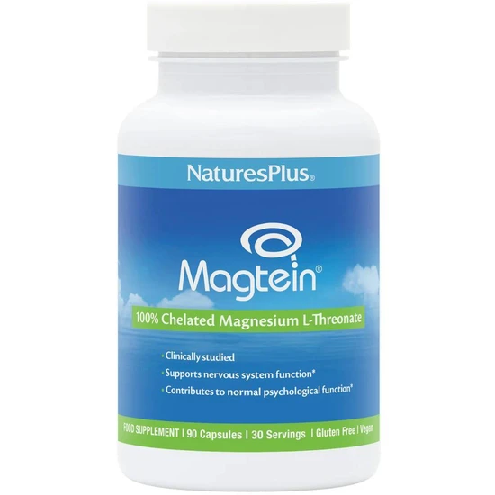 Nature's Plus Magtein Magnesium L-Threonate Capsules