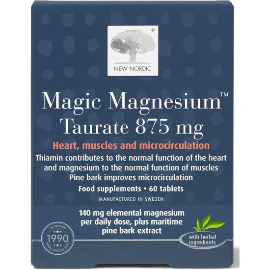 New Nordic Magic Magnesium Taurate Tablets