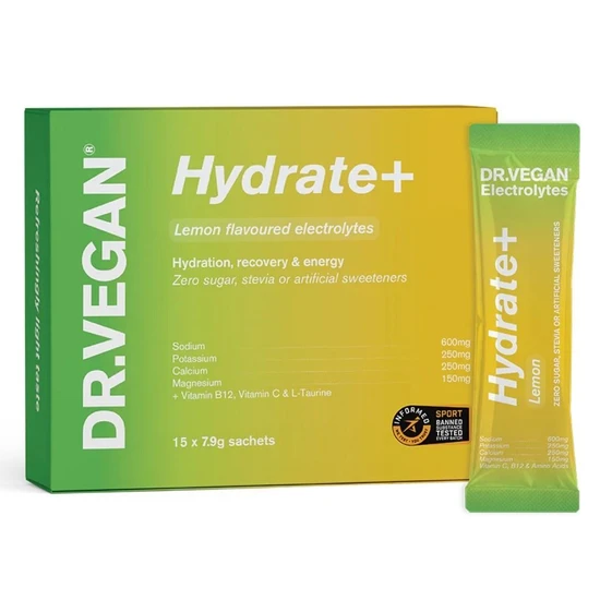 Dr Vegan Hydrate+ Lemon Sachets
