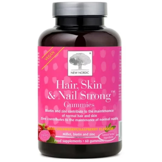 New Nordic Hair, Skin & Nail Strong Gummies