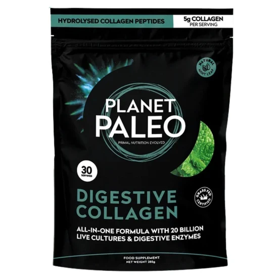 Planet Paleo Digestive Collagen Powder Mint