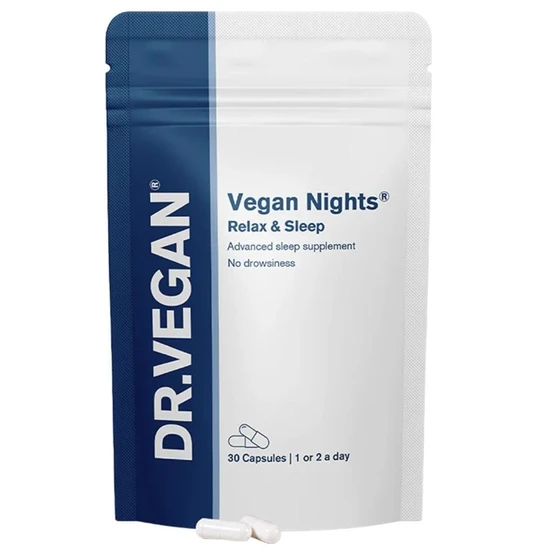Dr Vegan Nights Relax & Sleep Capsules
