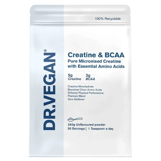Dr Vegan Creatine & BCAA Supplement