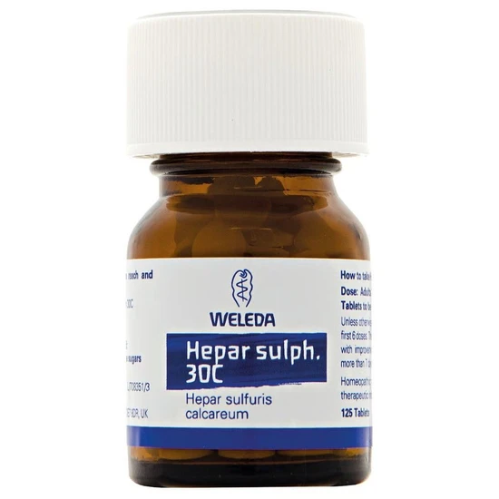 Weleda Hepar Sulp. 30c Tablets