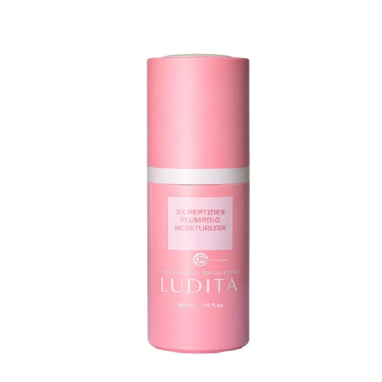 Ludita 3x Peptide Plumping Moisturising Gel Cream With Hyaluronic Acid & Squalane