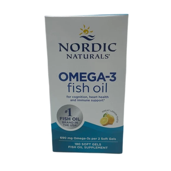 Nordic Naturals Omega-3 690mg Lemon