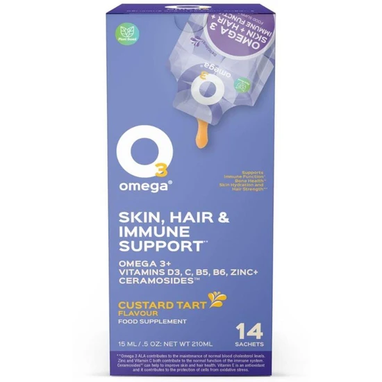 O3Omega Omega 3 Skin, Hair & Immune Function Sachets