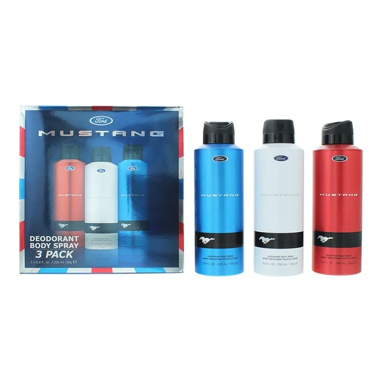 Mustang Deodorant Body Spray Gift Set