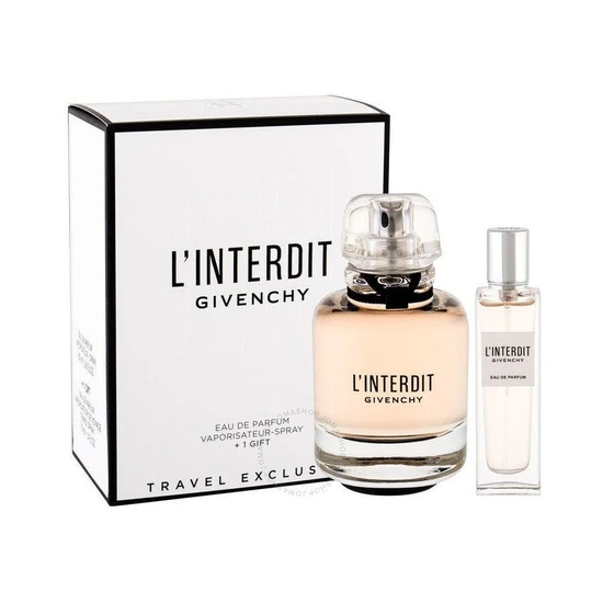 GIVENCHY L'Interdit Gift Set 80ml Eau De Parfum + 12.5ml Eau De Parfum