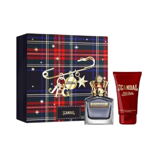 Jean Paul Gaultier Scandal Pour Homme Gift Set 100ml Eau De Toilette + 75ml Shower Gel