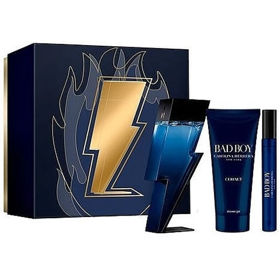 Carolina Herrera Bad Boy Cobalt Gift Set