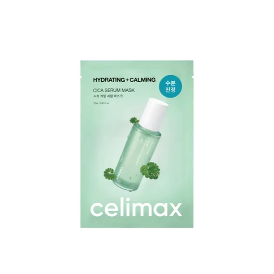 Celimax The Real Cica Calming Ampoule Mask 27Ml