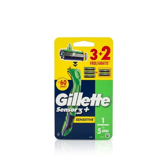 Gillette Sensor3+ Sensitive Razor