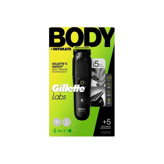Gillette Labs Body + Intimate I5 Body Trimmer
