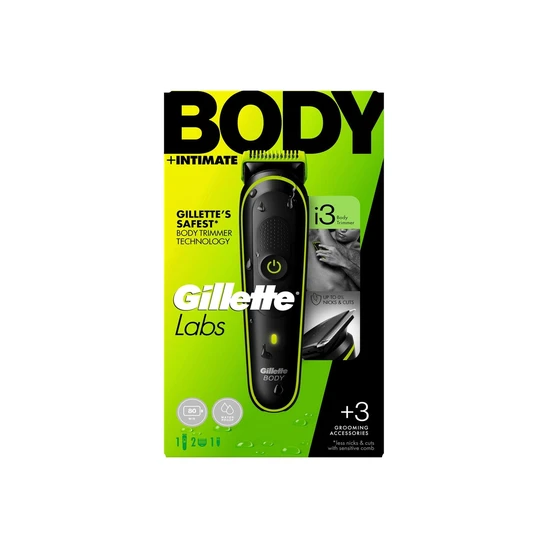 Gillette Labs Body + Intimate I3 Body Trimmer