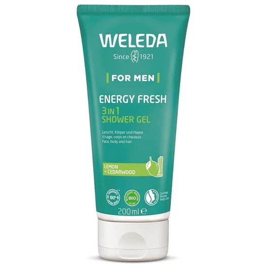 Weleda For Men Energy Fresh 3in1 Shower Gel