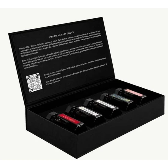 L'Artisan Parfumeur Gift Set Minatures Eau De Parfum Fou D'absinthe + A Fle De Peche + Memoire De Roses + Pas D'Enfer/Un Air De Bretagne