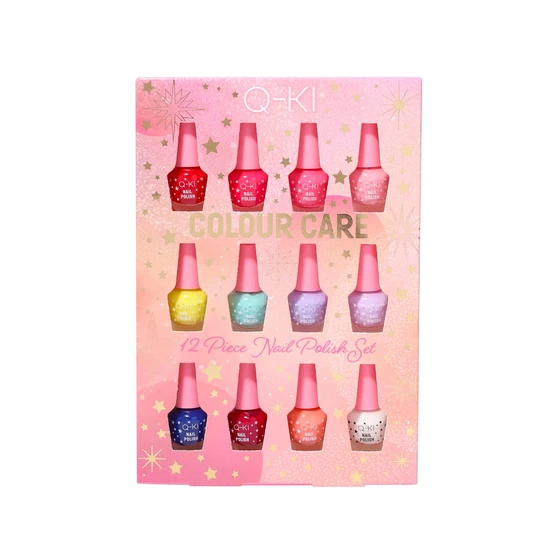 Q-KI Colour Care Nail Polish Gift Set Pieces