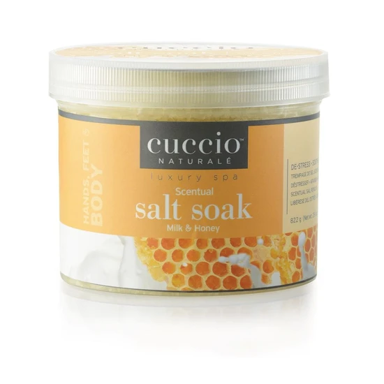 Cuccio Milk & Honey Scentual Salt Soaks