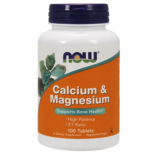 NOW Foods Calcium & Magnesium Tablets