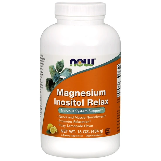 NOW Foods Magnesium Inositol Relax Powder