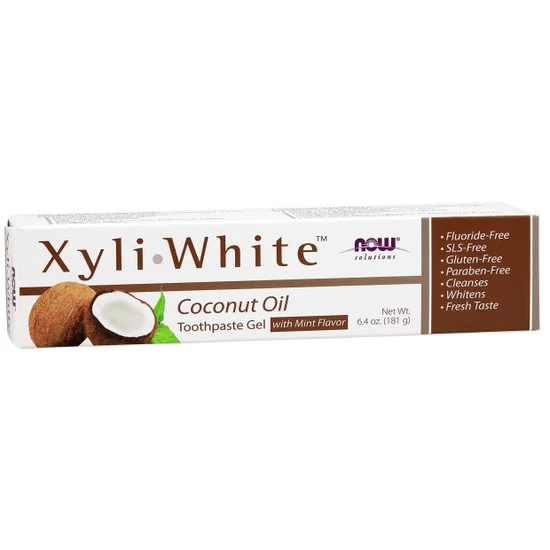 NOW Foods XyliWhite Coconut Oil Toothpaste Gel