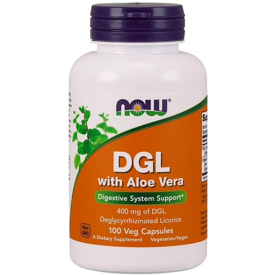 NOW Foods DGL With Aloe Vera