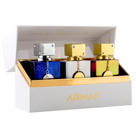 Armaf Club De Nuit Eau De Parfum Three Piece Gift Set