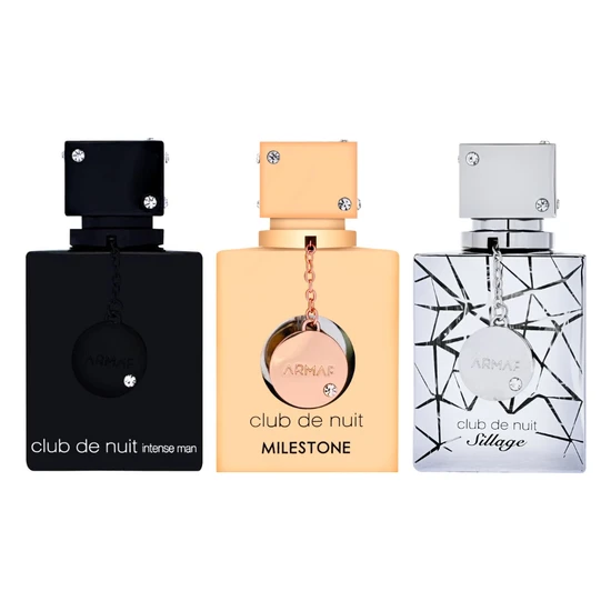 Armaf Club De Nuit Parfum Three Piece Gift Set