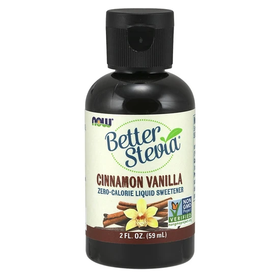 NOW Foods Better Stevia Liquid Dark Chocolate
