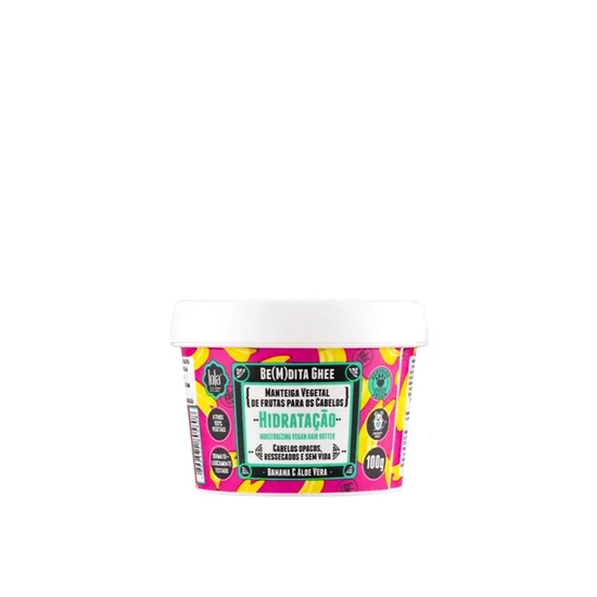 Lola Bemdita Ghee Hidratacao Moisturising Vegan Hair Butter