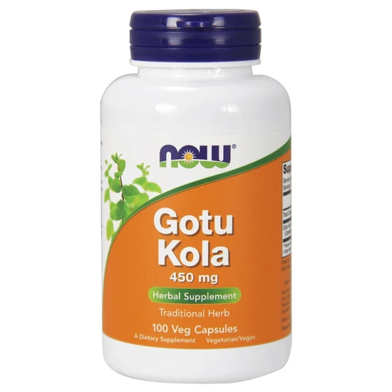 NOW Foods Gotu Kola, 450mg Vegicaps