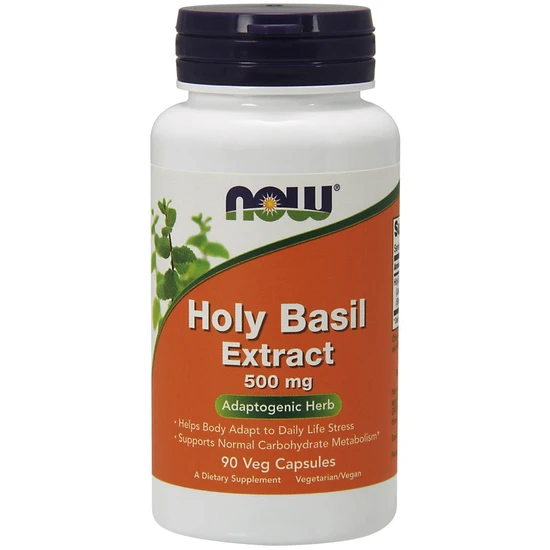 NOW Foods Holy Basil Extract, 500mg Vegicaps