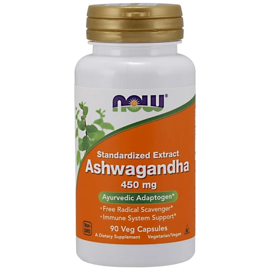 NOW Foods Ashwagandha Extract, 450mg Vegicaps