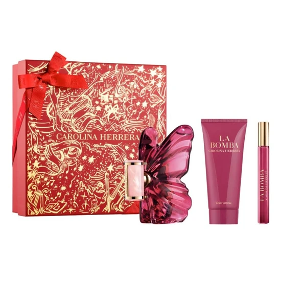 Carolina Herrera La Bomba Eau De Parfum 80ml Gift Set