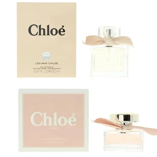 Chloé Love Story Eau De Toilette 50ml & Chloe Eau De Parfum 20ml Gift Set