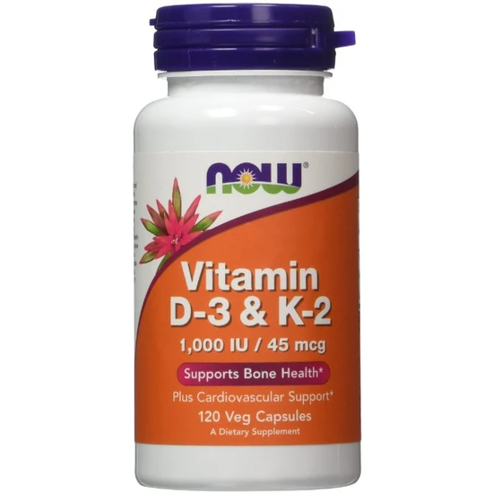 NOW Foods Vitamin D-3 & K-2