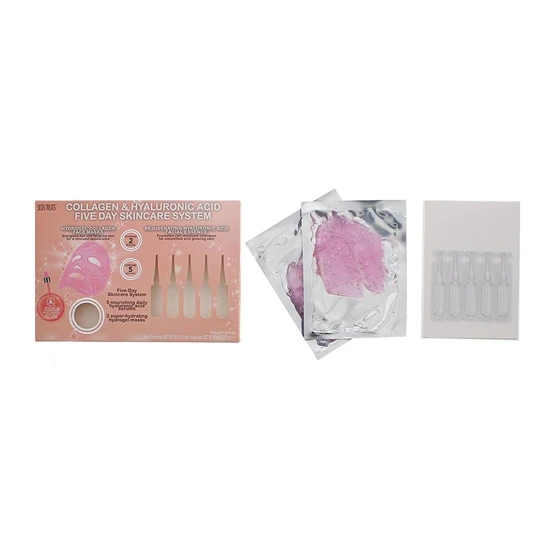 Skin Treats Collagen & Hyaluronic Acid 5 Day Skin Care System Gift Set