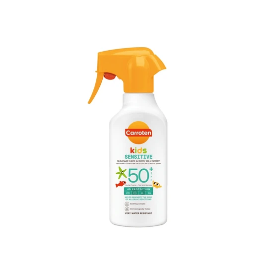 Carroten Kids Sensitive Face & Body Milk Spray SPF 50+