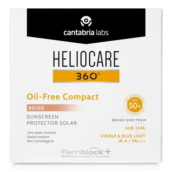 Heliocare 360 Oil Free Compact Beige SPF 50+