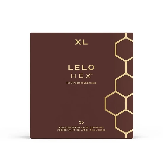Lelo HEX Respect Condoms XL