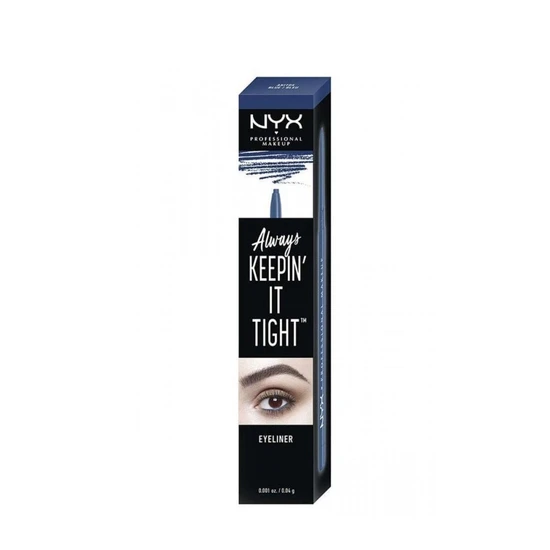 NYX Professional Makeup Always Keepin It Tight Eyeliner Blue