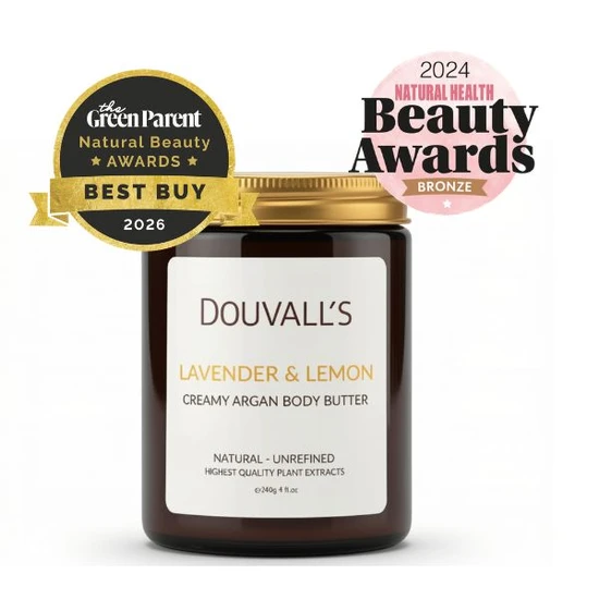 Douvall's Organic Creamy Argan Body Butter Pink Grapefruit