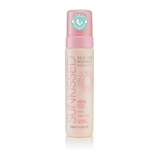 Sunkissed 95 Percent Natural Self Tan Mousse