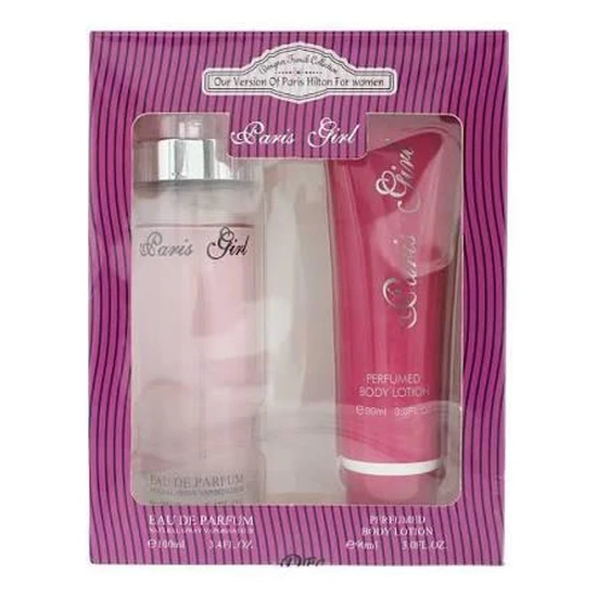 Designer French Collection Paris Girl Eau De Parfum Gift Set